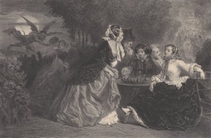 Córki diabła Stworzenie, ca. 1848-62. autorstwa Célestin Nanteuil