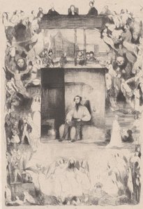 Ostatni dzień skazanego człowieka, 1833. autorstwa Célestin Nanteuil