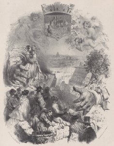 Strona tytułowa dla artystów starożytnych i współczesnych, tom. IX, ca. 1848-62.