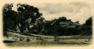 „Wzgórze Parvati, Pune”, . autorstwa Clifton and Co