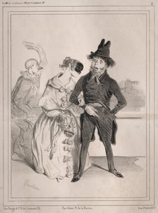 Karnawałowe torebki: to pojedyncze! mówi mi, że jestem Philibert Désormeaux, 1842.