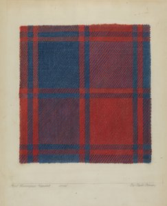 Plaid Homespun narzuta