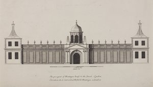 Muzeum Brytyjskie, Holborn, ok. 1750