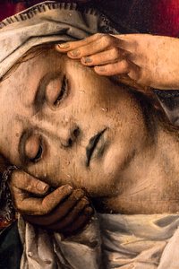 Zstąpienie z krzyża, ok. 1520 (tempera i olej na drewnie (dąb))