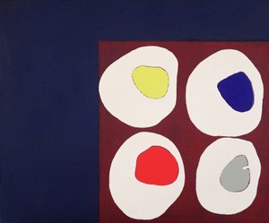 Allsorts, 1998 (acrylic on canvas)
