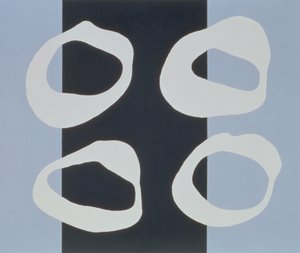 Blue Ground IV, 1998 (akryl na płótnie)