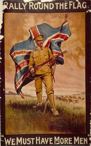 „Rajd wokół flagi”, c1914-c1918 autorstwa Collett
