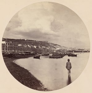 Chiaia i Święty Elmo z Mergellina, Neapol, ok. 1863 (zdjęcie)