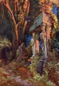 Kariatydy w Villa Ginnetti, Velletri