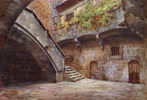 Dziedziniec Palazzo Farnese, Viterbo