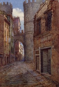 Porta Sovrano, z domem Krzysztofa Kolumba, Genua