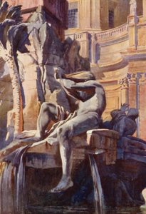 Fontanna Piazza Navona, Rzym autorstwa Commendator Formilli