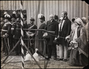 Kadr z filmu „Sześćdziesiąt lat królowa”, ok. 1914 (zdjęcie czarno-białe)