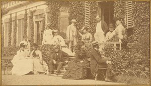 Chateau du Francport autorstwa Comte Olympe Aguado