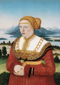Portret Katarzyny Knoblauch (1513-1542) autorstwa Conrad Faber von Kreuznach