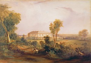 Camden Park House, dom Johna MacArthura (1767-1834), 1843