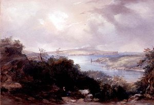 Port w Sydney z widokiem na North Head autorstwa Conrad Martens