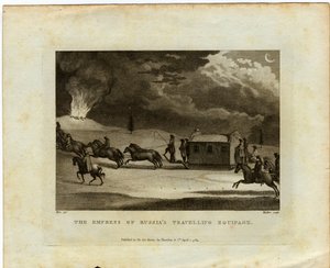 Cesarzowa Rosji podróżująca po kraju, 1784