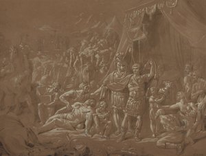 Scena z życia Trajana autorstwa Conrad Metz