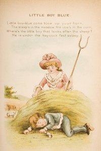 Little Boy Blue, z książki „Old Mother Goose