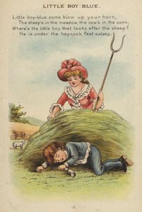 Rymowanka: Little Boy Blue (chromolitho)