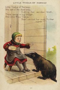 Rymowanka: Mała Tradja z Norwegii (chromolitho) autorstwa Constance Haslewood