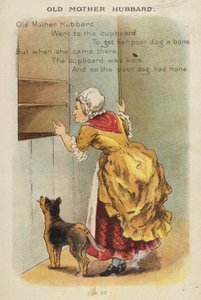 Rymowanka: Old Mother Hubbard (chromolitho)