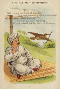 Rymowanka: Grubas z Bombaju (chromolitho) autorstwa Constance Haslewood