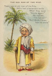 Rymowanka: Starzec z Nilu (chromolitho)