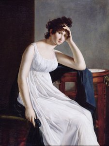 Autoportret, XIX w. autorstwa Constance Mayer