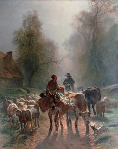W drodze na rynek”, 1859.