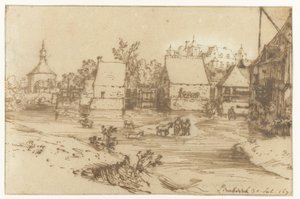 Widok Lembeek Lembeek (tytuł na obiekcie)