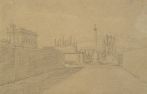 W ogrodach Villa Albani autorstwa Constantin Hansen