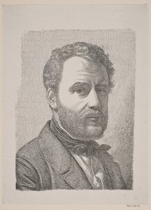 Portret Wilhelma Marstranda autorstwa Constantin Hansen
