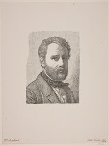 Portret Wilhelma Marstranda autorstwa Constantin Hansen