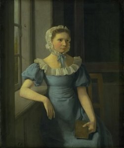 Najstarsza siostra artysty autorstwa Constantin Hansen