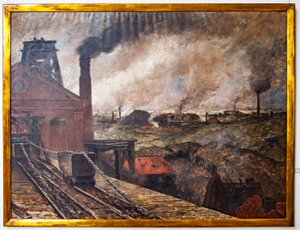 Włoski: Black Country - Borinage autorstwa Constantin Meunier