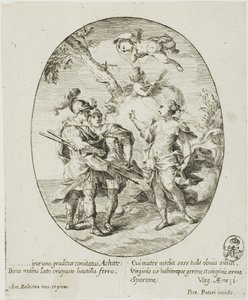 Eneasz, Wenus i Achates autorstwa Conte Pietro Antonio Rotari