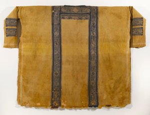 Wełniana tunika z motywami mitologicznymi (wełna) autorstwa Coptic