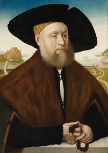 Henryk Renu do Mohren 1477-1536, koniec lat 20. XVI wieku. autorstwa Copy after Conrad Faber von Creuznach.