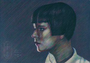 Elegancki portret profilowy autorstwa Corné Akkers