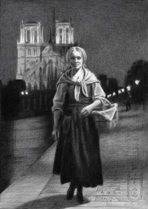 Wieczór kobiet w Notre Dame autorstwa Corné Akkers