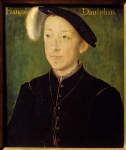 Portret Karola francuskiego, księcia Orleanu (1522-1545) (być może trzeciego syna Franciszka I) Obraz na drewnie Corneille