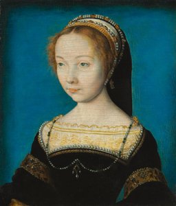 Portret kobiety, ok. 1540 (olej na drewnie)