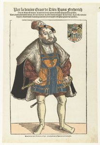 Portret Johana Fredericka z Saksonii autorstwa Cornelis Anthonisz. (manner of)