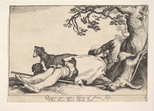 Przyjemności z okupacji. autorstwa Cornelis Bloemaert