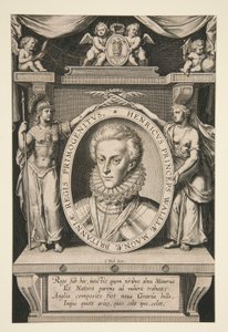 Henryk Fryderyk, książę Walii autorstwa Cornelis Boel