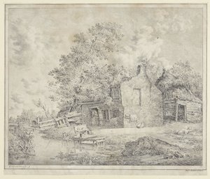 Farma na wodzie autorstwa Cornelis Borsteegh