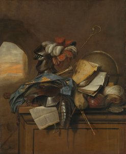 Martwa natura Vanitas autorstwa Cornelis Brisé