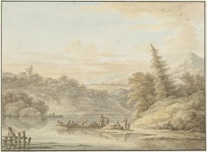 Riverscape autorstwa Cornelis Buys